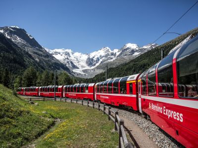 Bernina Express ile Alplerin Kalbi & Masal Köyleri Turu Ajet Havayolları İle Kurban Bayramı Özel Extra Turlar Ve Çevre Gezileri Dahil (BSL-BSL)